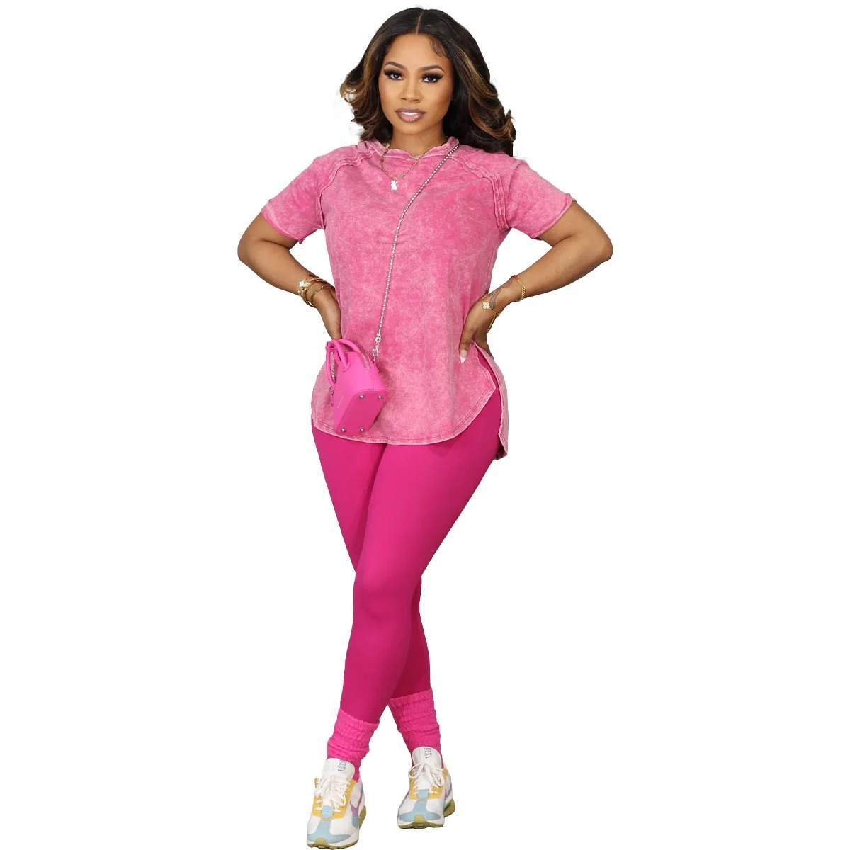 Women's Lounge Top & Leggings Set