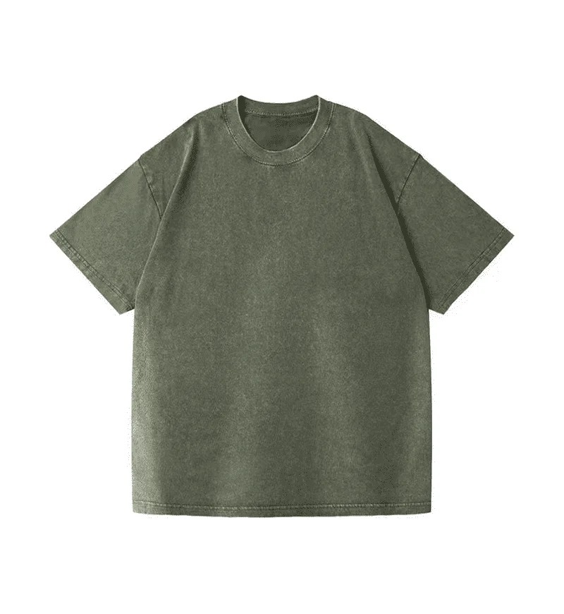Men's Acid Wash Oversized T-Shirt
