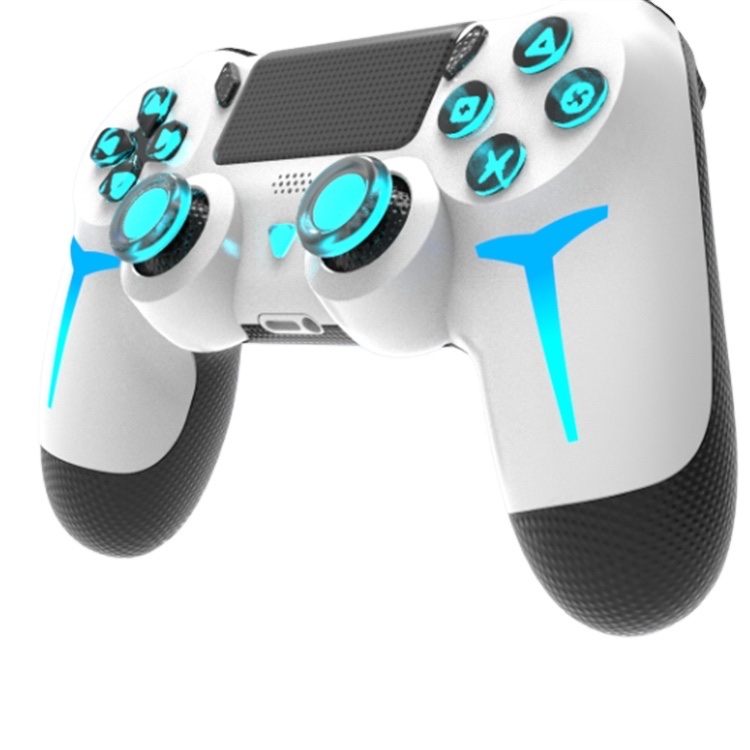 Wireless Controller with RGB Lights - compatible with PS4 / PS3 / PC