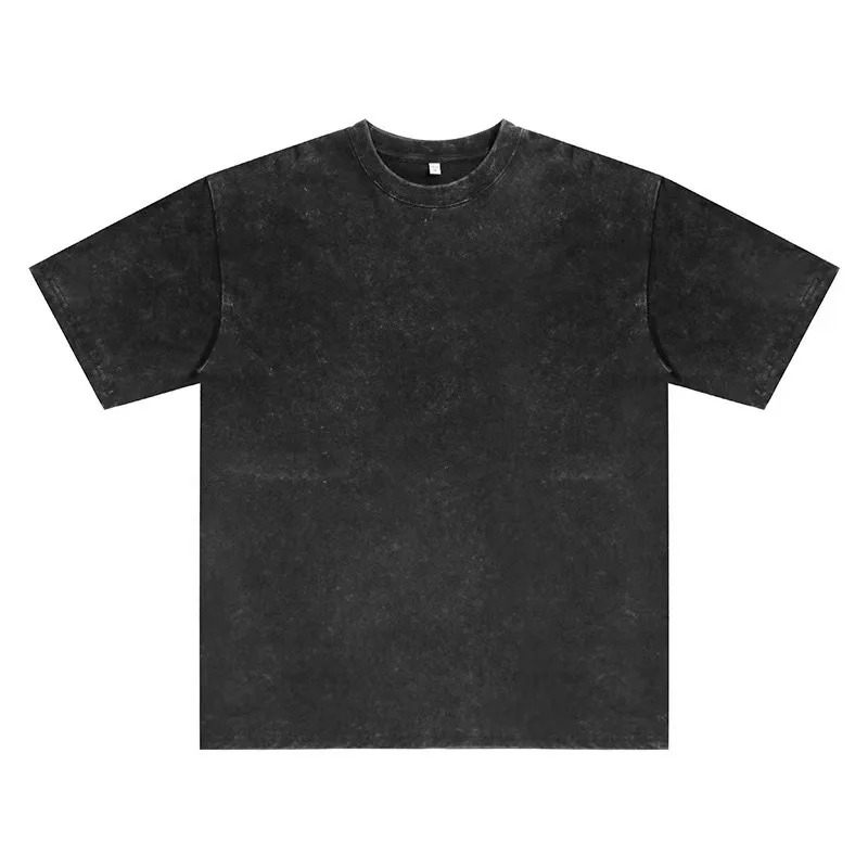 Men's Acid Wash T-Shirt & Shorts