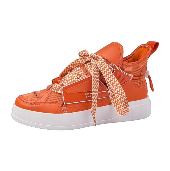 Men's Chunky-Lace High-Top Sneakers