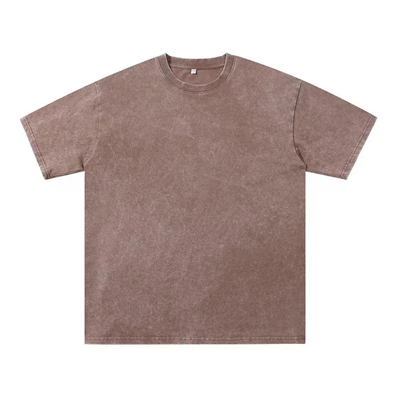 Men's Acid Wash T-Shirt & Shorts