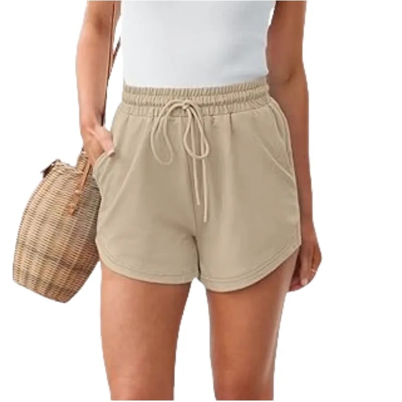 Women's Cotton Drawstring Shorts