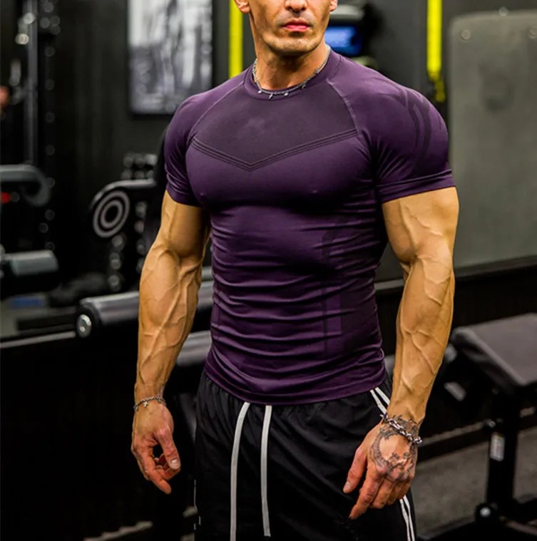Men's Quick-Dry Compression Training Tee