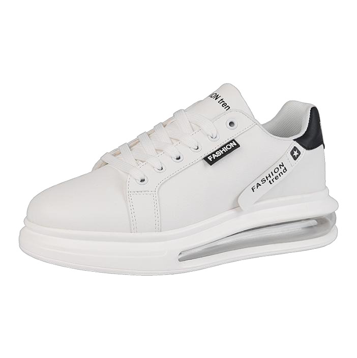 Men's Air-Cushion Leather Sneakers