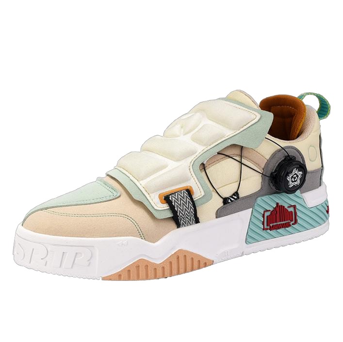 Men's Patchwork Skate Sneakers
