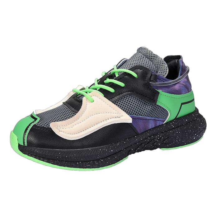 Men's Colour-Block Chunky Sneakers