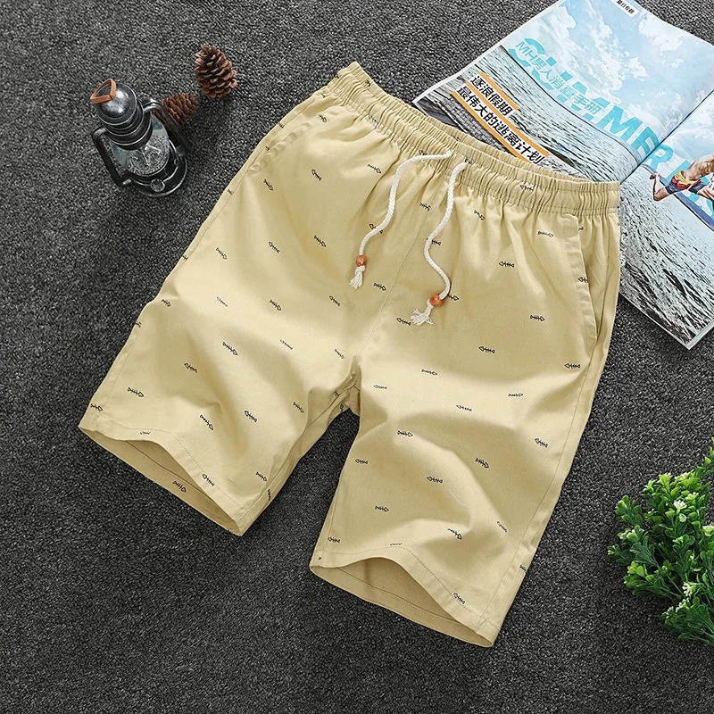 Men's Cotton Drawstring Shorts