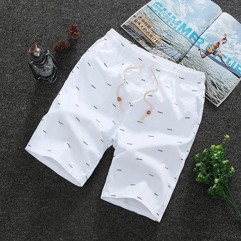 Men's Cotton Drawstring Shorts