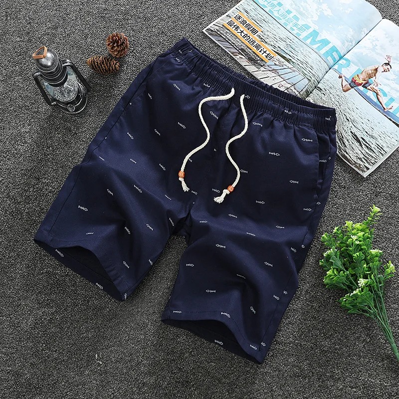 Men's Cotton Drawstring Shorts