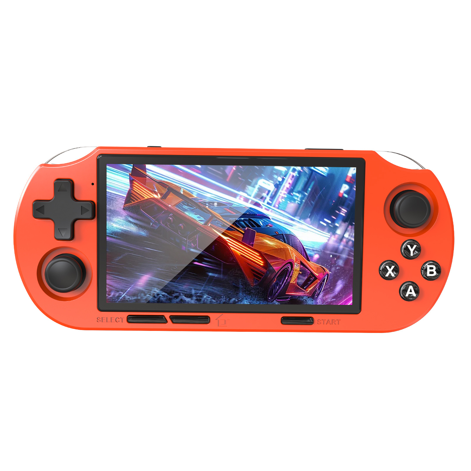 GAMINJA Retro Handheld Game Console - 4.5" HD Screen, 64GB, 3000mAh Battery, RGB Lights
