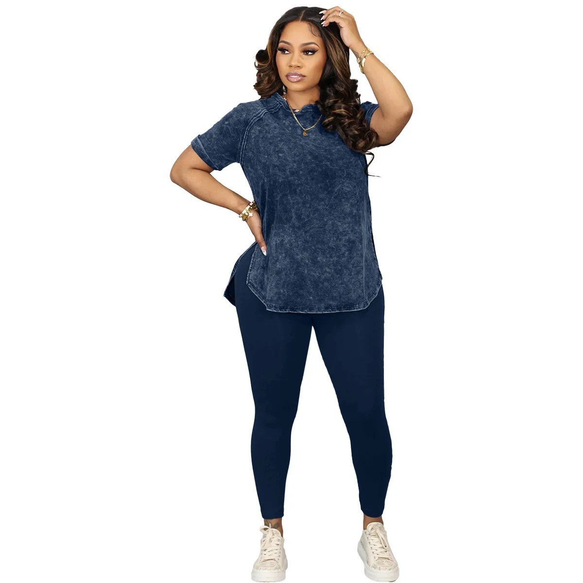 Women's Lounge Top & Leggings Set