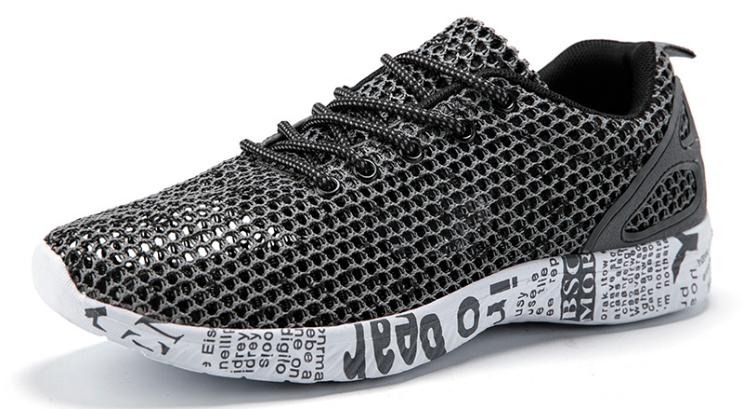 Men's Graffiti Knit Sneakers
