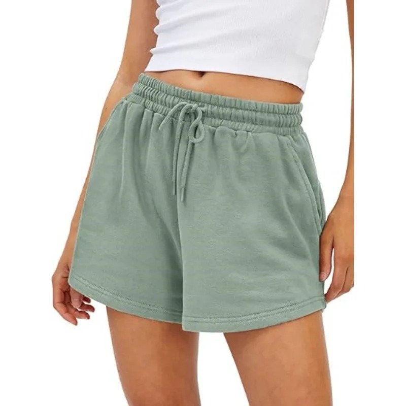 Women's Cotton Drawstring Shorts