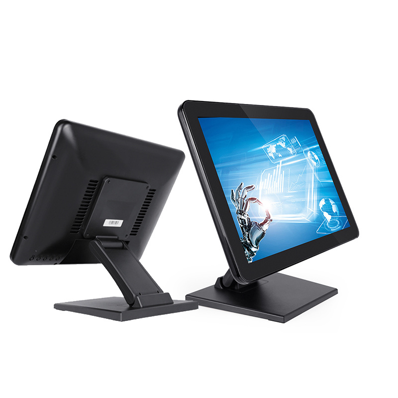 17" Touch Screen Monitor for POS / Shop / Restaurant - Capacitive Touch, HDMI + USB, Foldable Stand, Wall Mountable