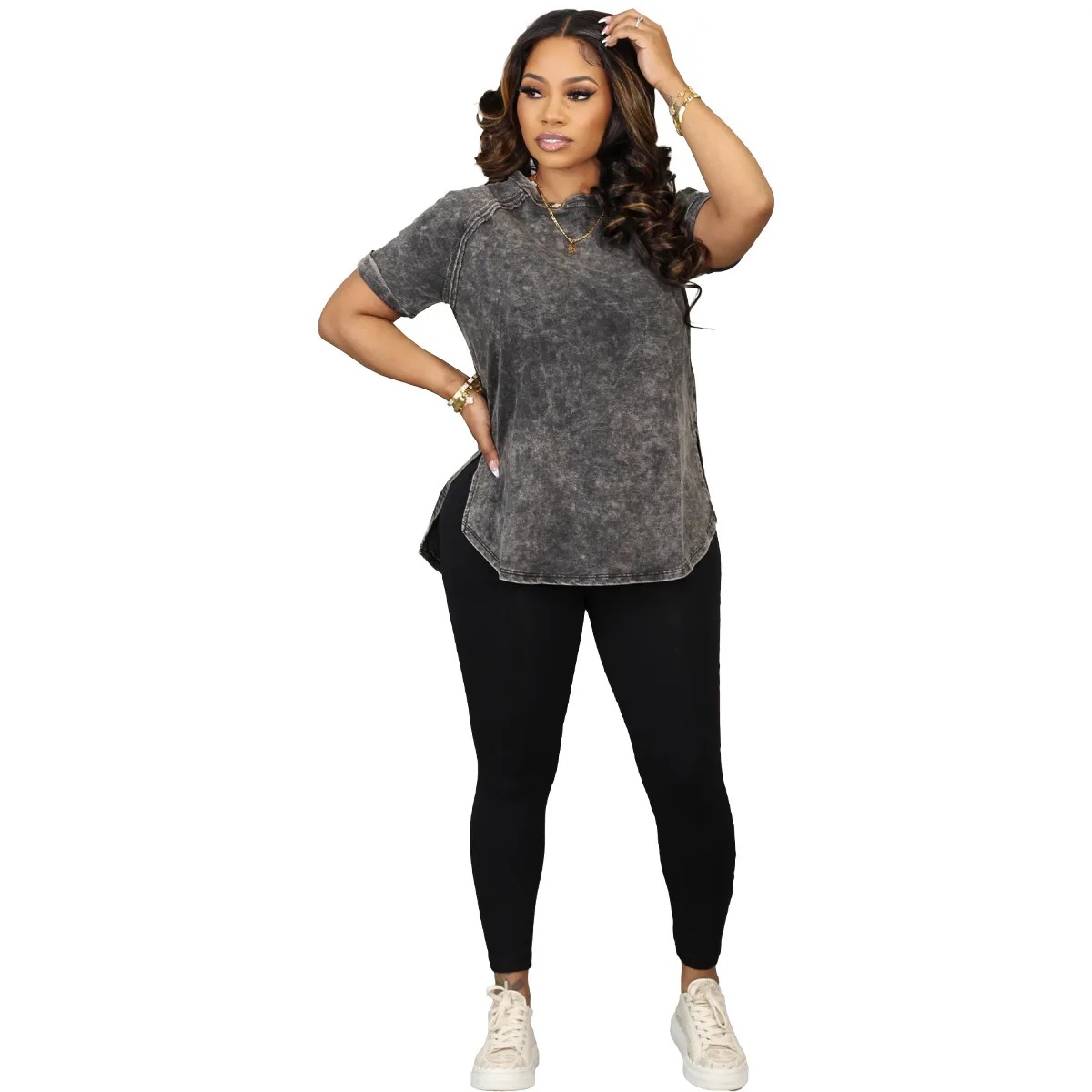 Women's Lounge Top & Leggings Set