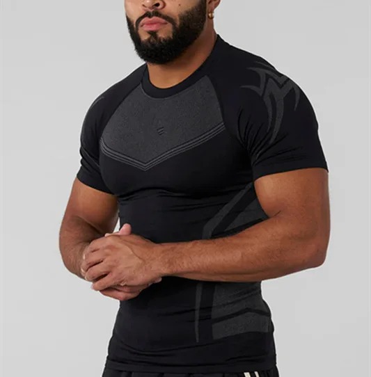 Men's Quick-Dry Compression Training Tee